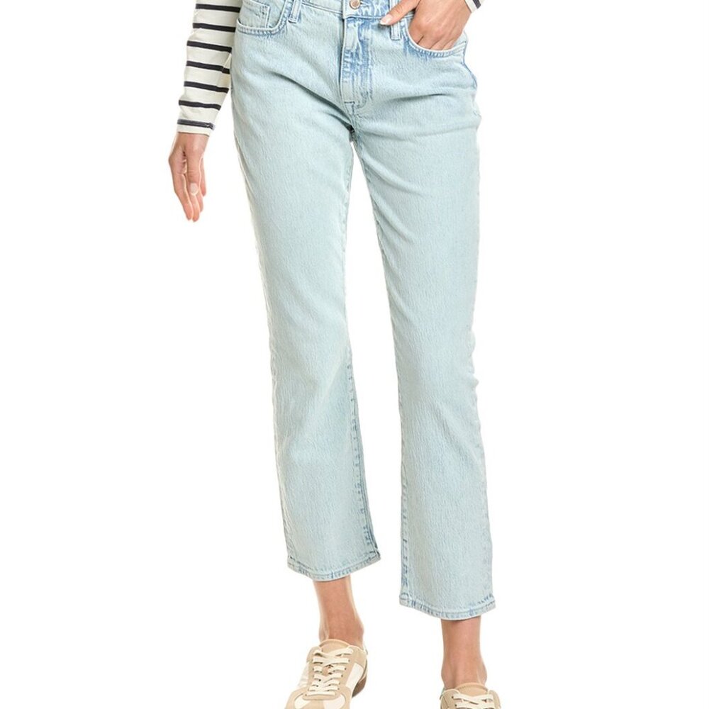 Triarchy Kate Mid-Rise Summer Light Indigo Slim Jean